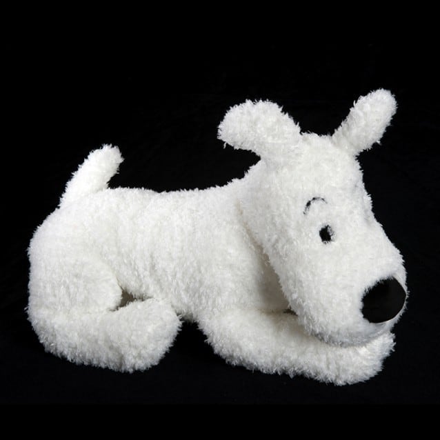 37cm Snowy dog plush