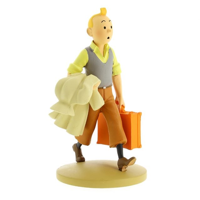 Tintin Suitcase 12.5cm model