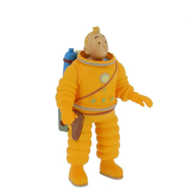 Tintin Moonsuit 8cm plastic figure