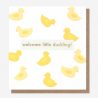 Welcome Little Duckling New Baby Card