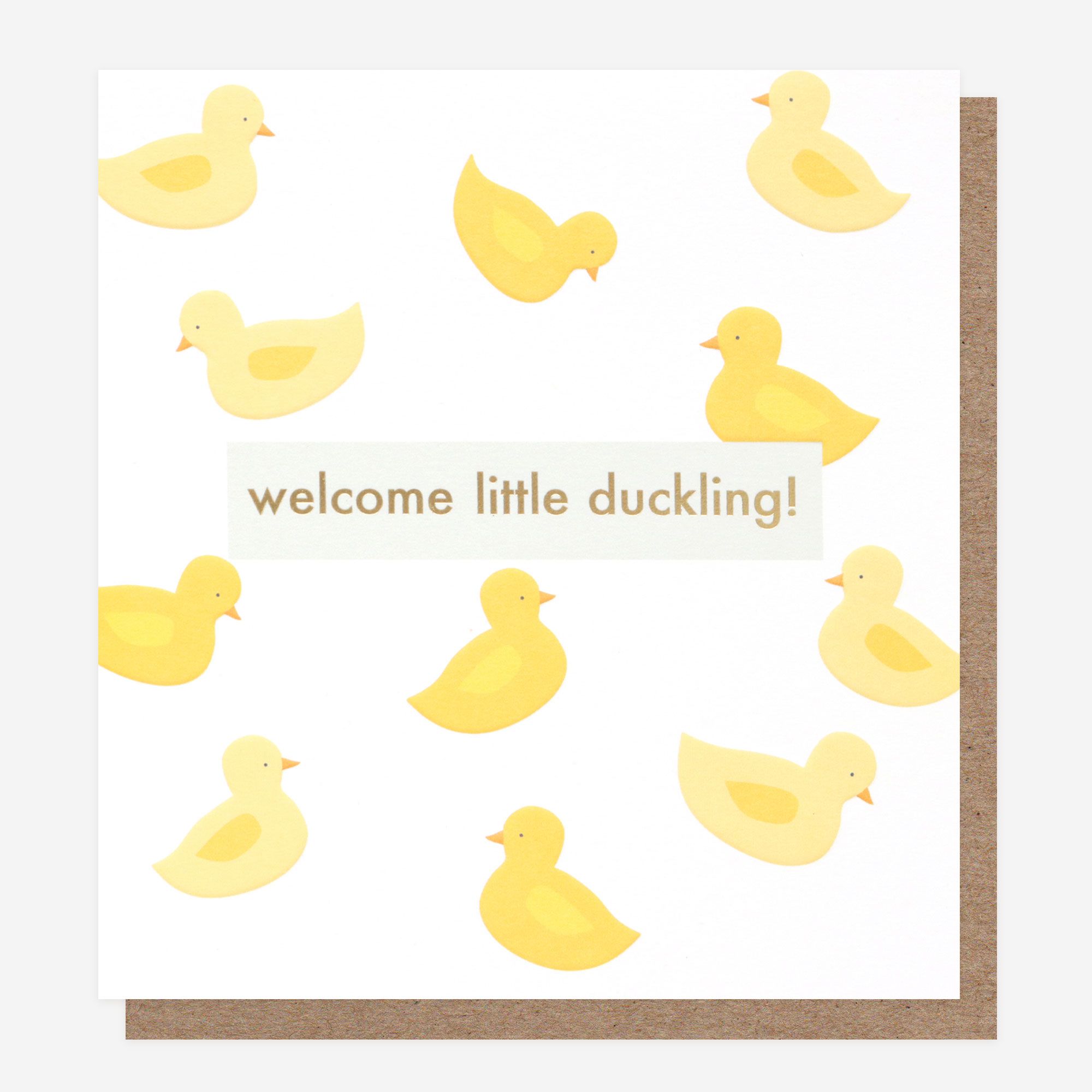 Welcome Little Duckling New Baby Card