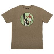 Tintin Cigars Khaki tee shirt