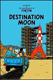 Destination Moon Hardback Book