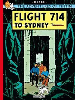 Flight 714 to Sydney Hardback Book