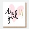 It's a Girl Card