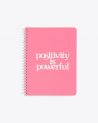 "Positivity is Power" Notebook