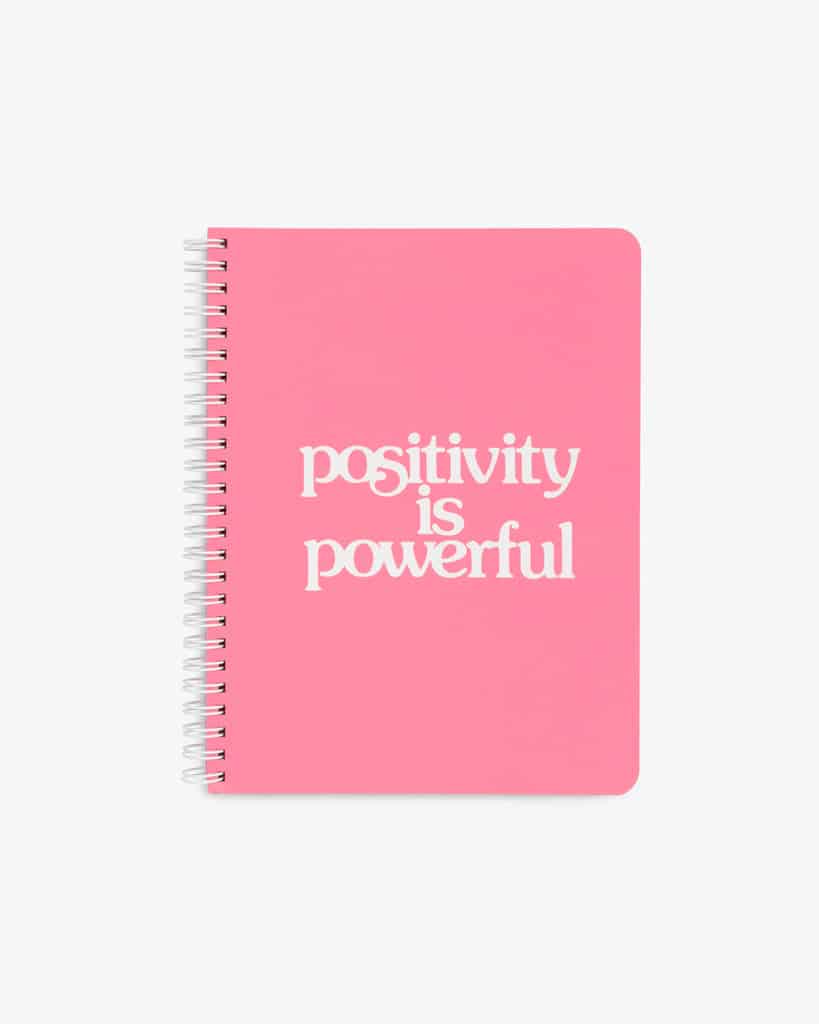 "Positivity is Power" Notebook