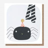 Age 4 Boys Spider Birthday Card