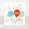 40th Birthday Card