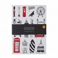 Set of 2 London A5 Notebooks