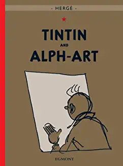 Tintin and Alph-Art Hardback Book